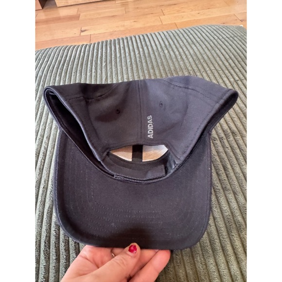 Adidas‎ AEROREADY Baseball Cap Black Logo Sportswear Adjustable Strap - Picture 2 of 7